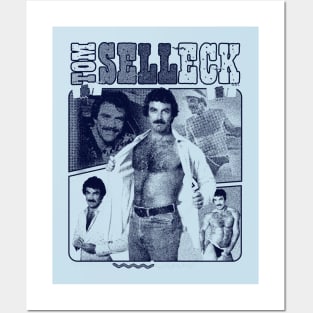 Vintage tom selleck Posters and Art